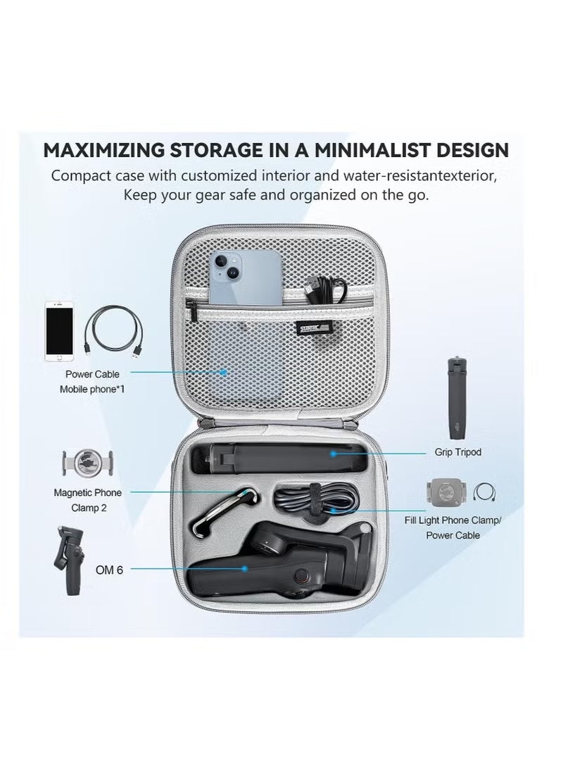 Waterproof Shoulder Bag for DJI  6/Mobile 6 - Portable Travel Case with Padded Protection for Smartphone Gimbal Stabilizer & Accessories - Image 4
