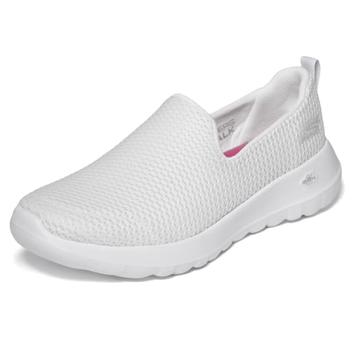 Skechers Women's Go Walk Joy Sneaker, White, 7.5 - Image 1