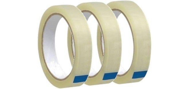 YBN Transparent Tape 24 mm x 65Meter,42 Micron Thickness Pack of 1 Roll - Image 2