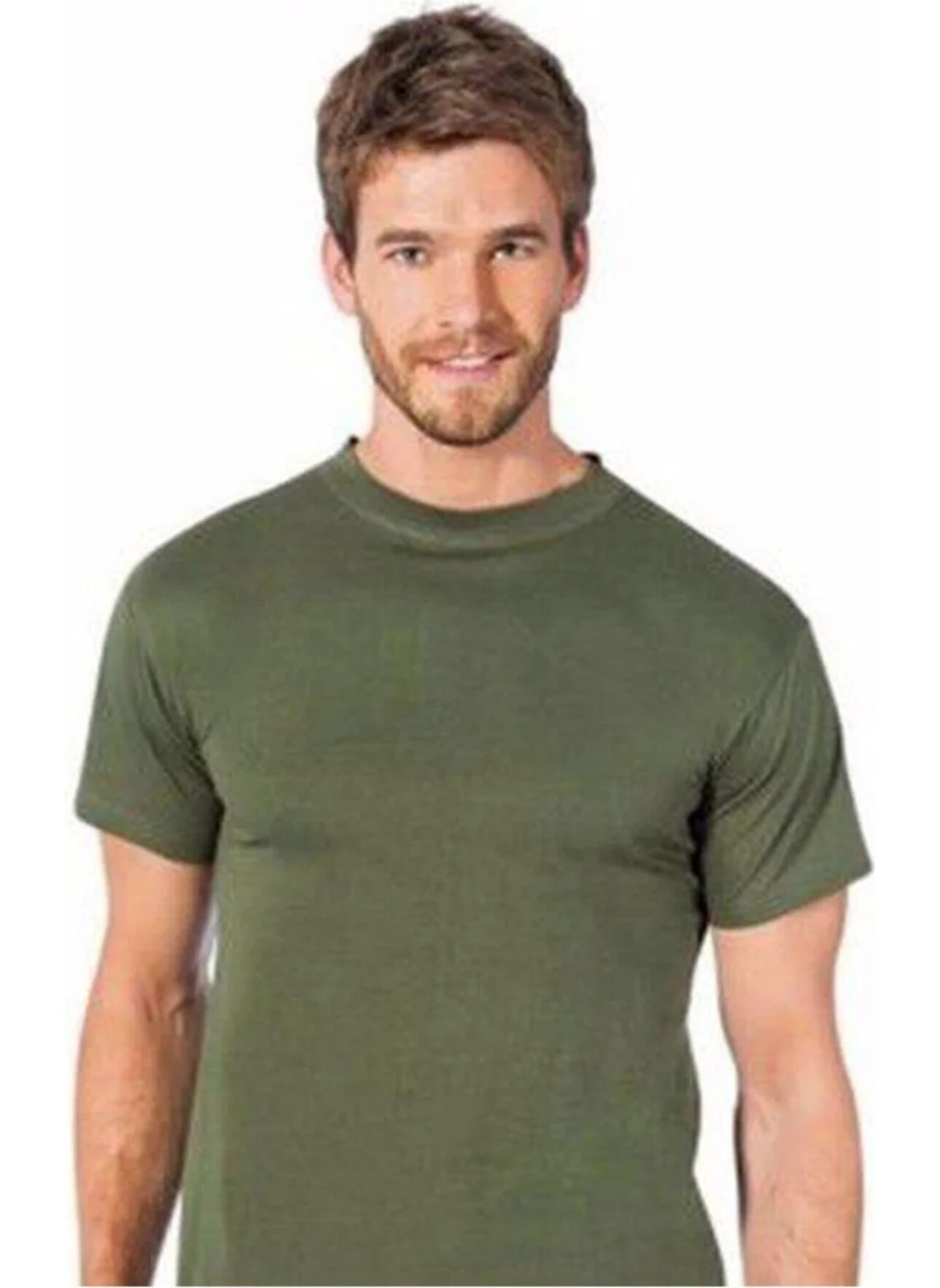 Seher Yıldızı Morning Star Men's Combed Cotton Colored Zero Collar Undershirt 003 - 6 Pieces