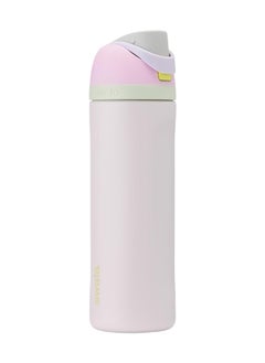 Owala Flip Insulated Stainless Steel Water Bottle with Straw for Sports and Travel, BPA-Free, 24-Ounce, Candy Coated
