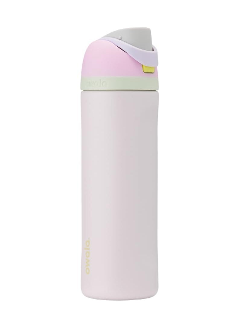 Owala - Owala Flip Insulated Stainless Steel Water Bottle with Straw for Sports and Travel, BPA-Free, 24-Ounce, Candy Coated - Image 1