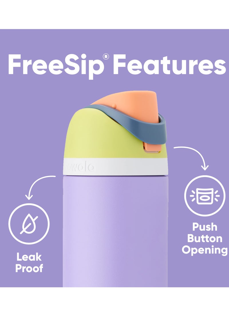 Owala - Owala Flip Insulated Stainless Steel Water Bottle with Straw for Sports and Travel, BPA-Free, 24-Ounce, Candy Coated - Image 1