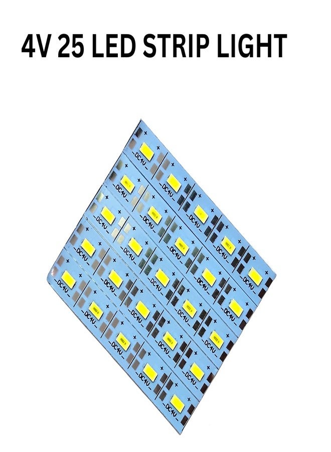 UNIVERSAL HUB 4v 25 LED Alluminium Panel Light Bulbs, White Color - Image 3