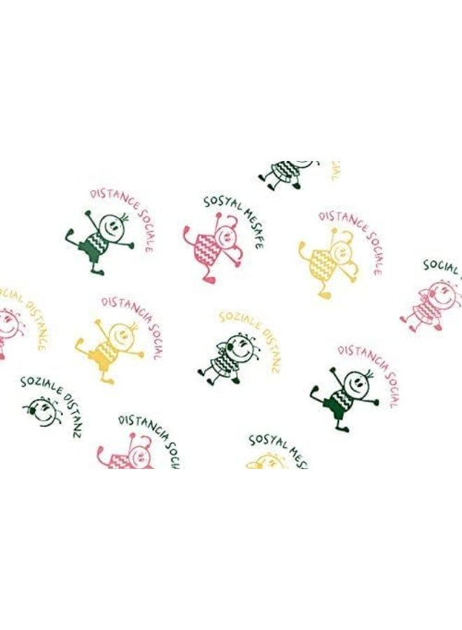 Surgical Face Masks for Kids – Fun Watermelon Pattern with Soft Elastic Ear Loops – Comfortable 3-Layer Protection – 46 Pieces Pack. - Image 3