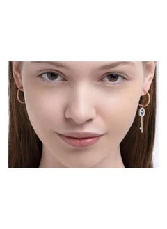 Chomel Symbol The Devil Is Asymmetrical Earrings  - Image 2