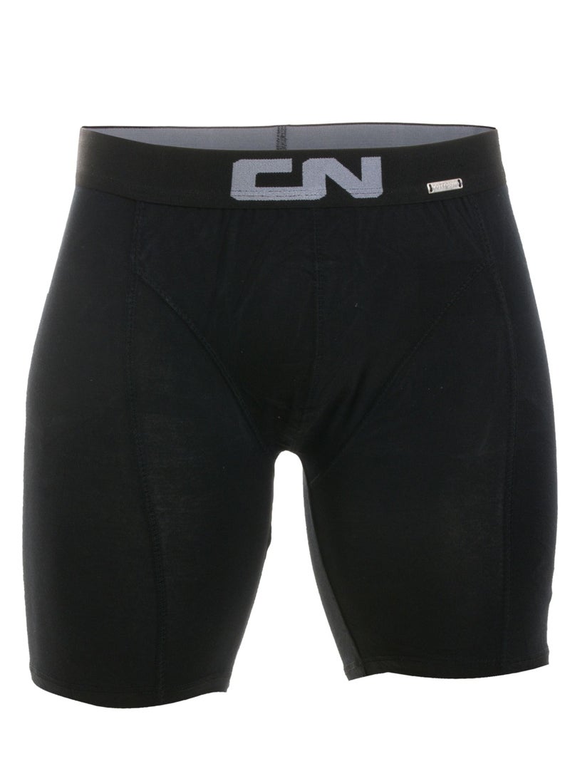 COTTONIL - Bundle Of Three Plain Comfy Long Boxer - Image 1