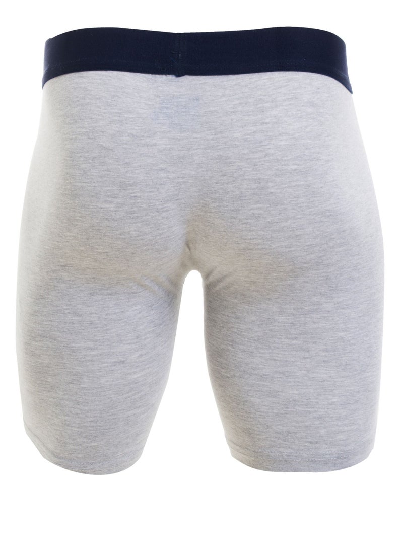 COTTONIL - Bundle Of Three Plain Comfy Long Boxer - Image 1