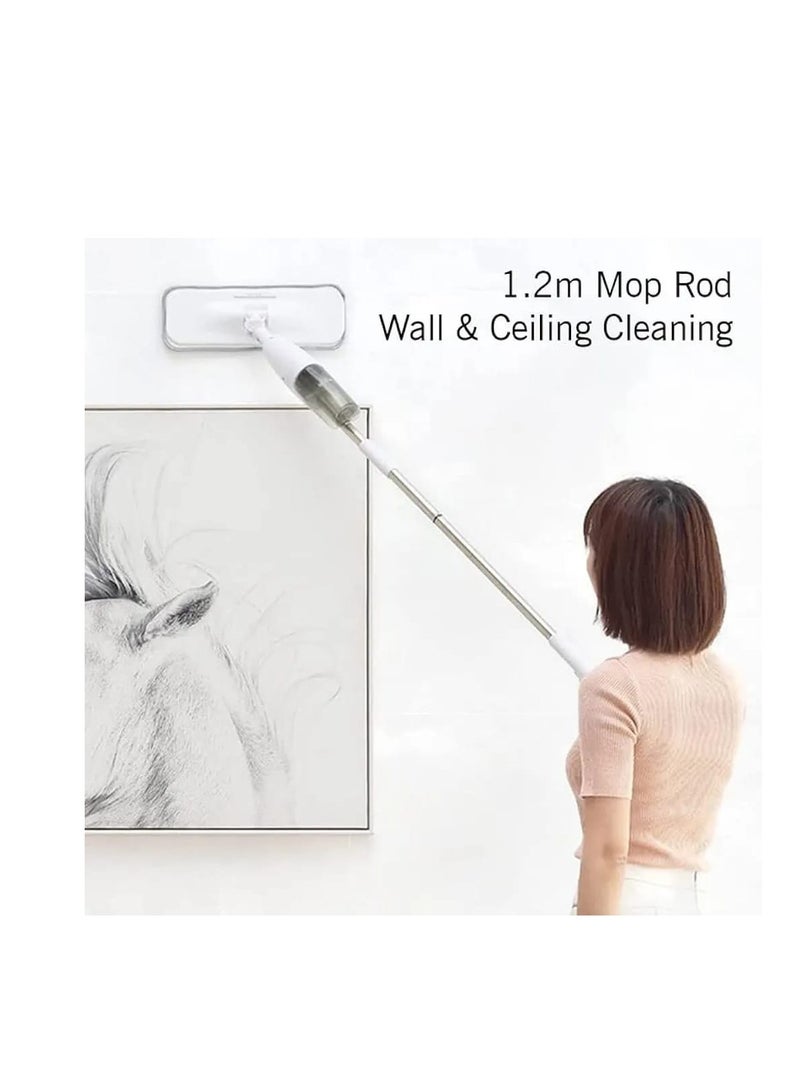 TAJ BAZAAR Spray Mop with 2 Washable Microfiber Pads-Cleaning Mop with 360ML Refillable Water Tank-Ceramic Floor Mop for Home - Image 2