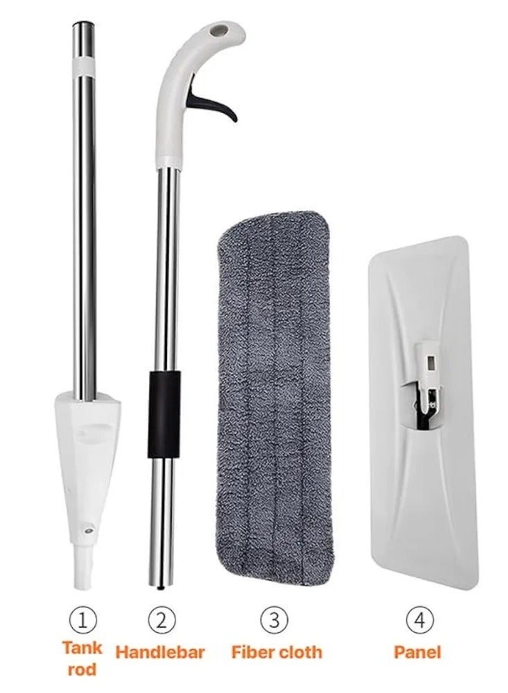 TAJ BAZAAR Spray Mop with 2 Washable Microfiber Pads-Cleaning Mop with 360ML Refillable Water Tank-Ceramic Floor Mop for Home - Image 4