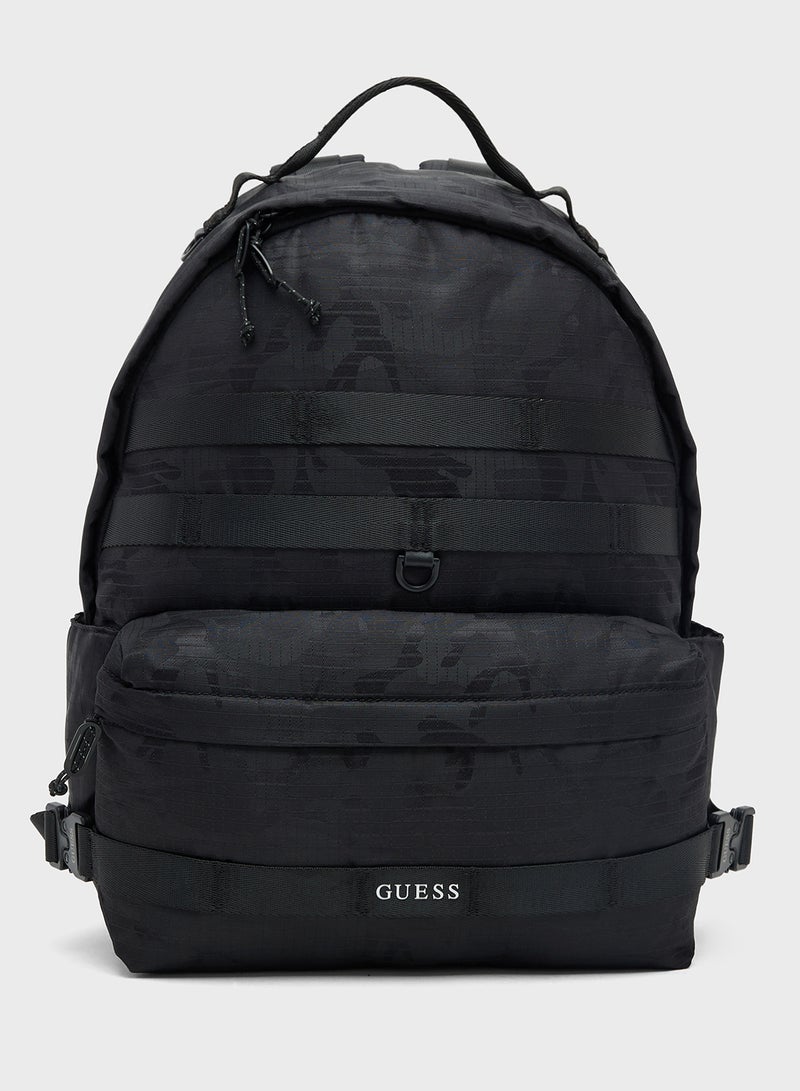 GUESS Casual Asti Rounded Backpack - Image 1