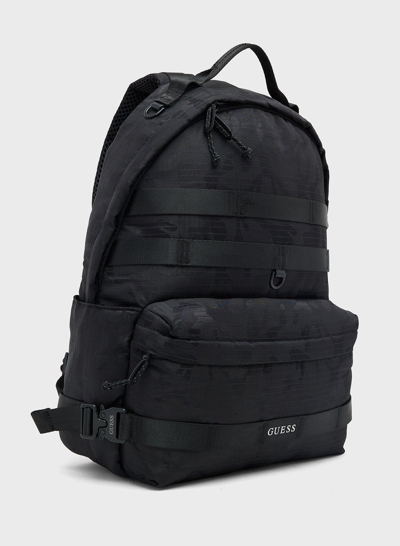 GUESS Casual Asti Rounded Backpack - Image 3
