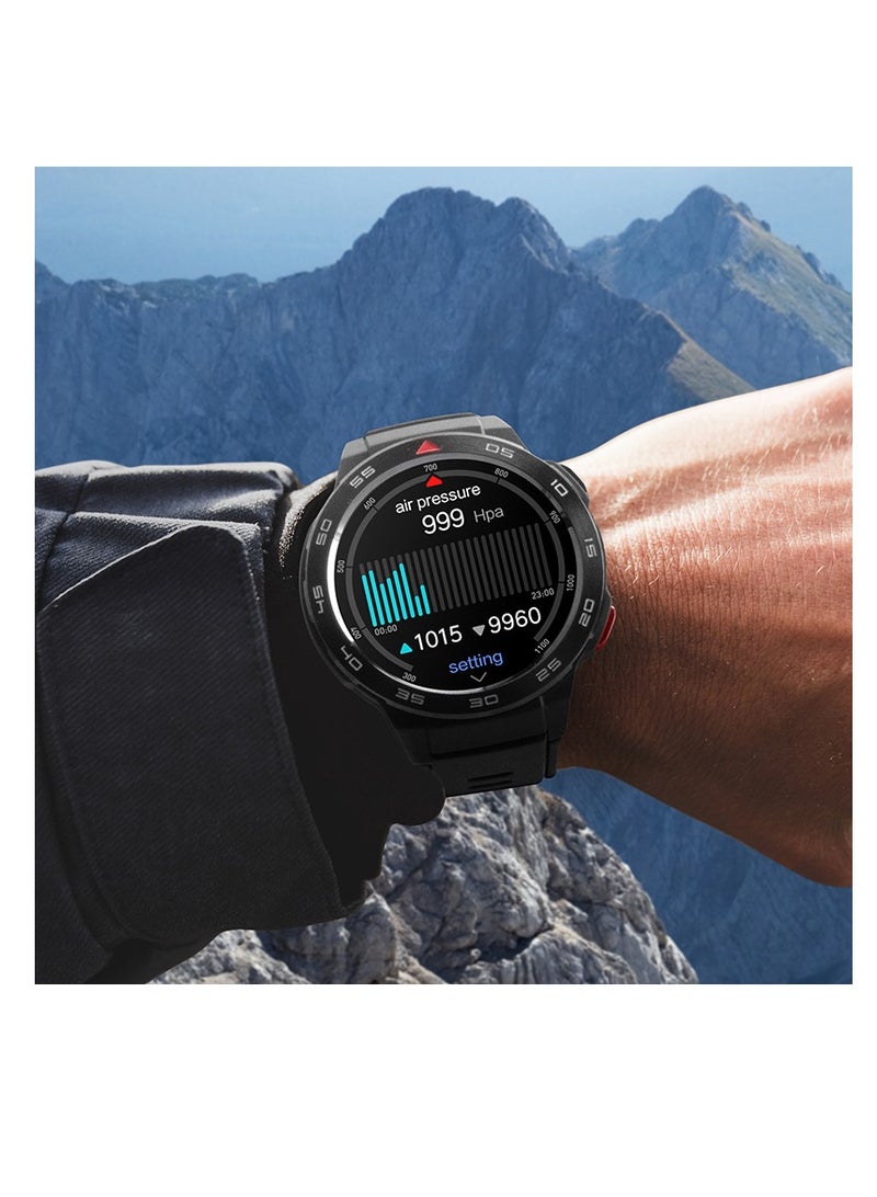 Mibro GS Pro Black Smartwatch – High Quality, AMOLED Display, GPS Technology, Bluetooth Calling, 460mAh Battery, 5ATM Water Resistance, 105 Sport Modes - Image 4