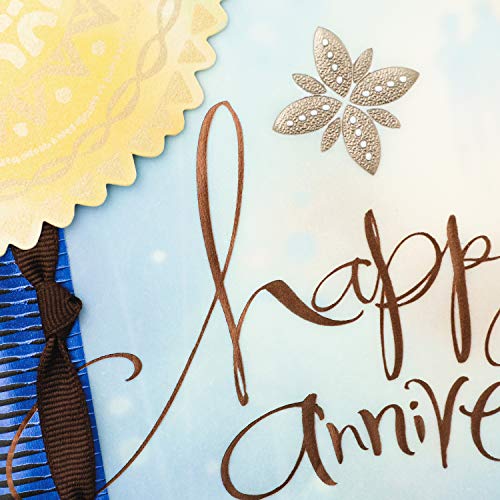 Hallmark بطاقة ذكرى سنوية لزوج أو صديق (الرجل الذي أحبه) - Image 4