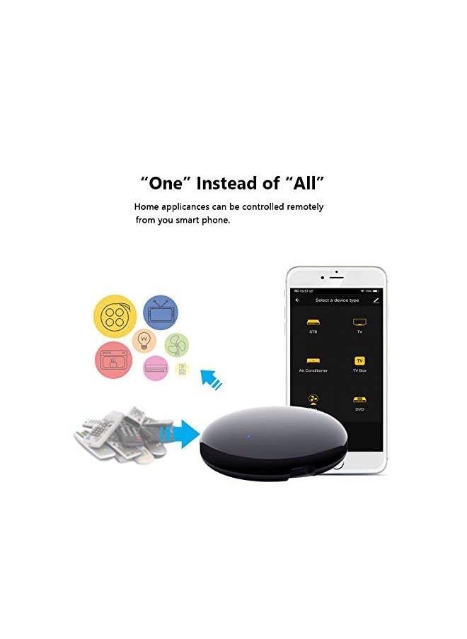 WinPossee - Ir Remote Smart Remote Control Hub Wi-Fi Enabled Infrared Universal Remote Controller For Air Conditioner Tv Using Tuya Smart Life App Compatible With Alexa Google Home Voice Control - Image 1