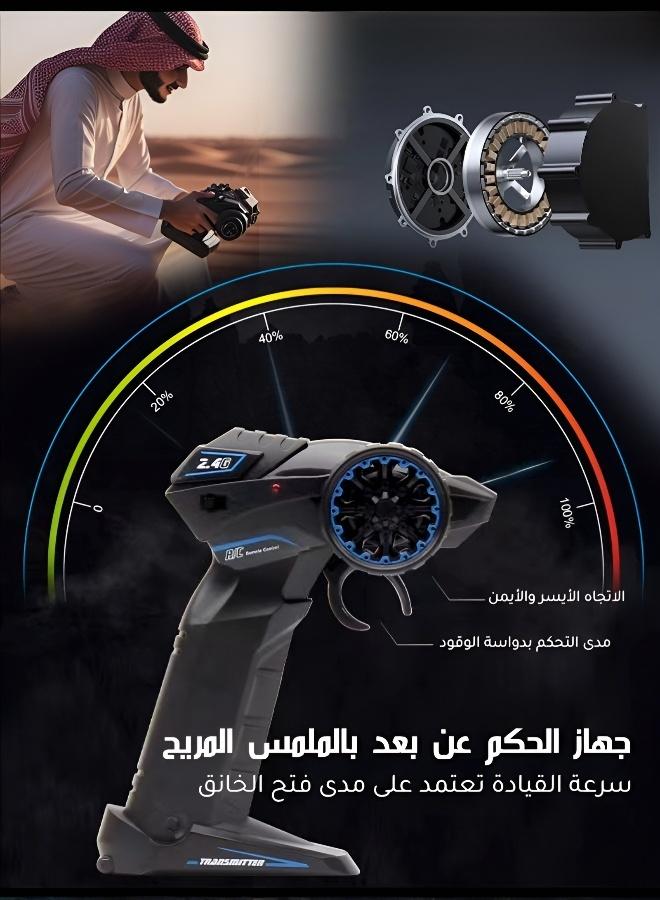 High-Speed 2.4G Wireless RC Hobby Motorcycle - Shockproof Off-Road Vehicle - Image 5
