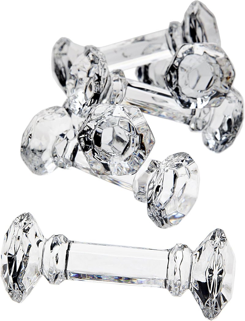 Crystal Dumbbell Knife Rest - Set of 6