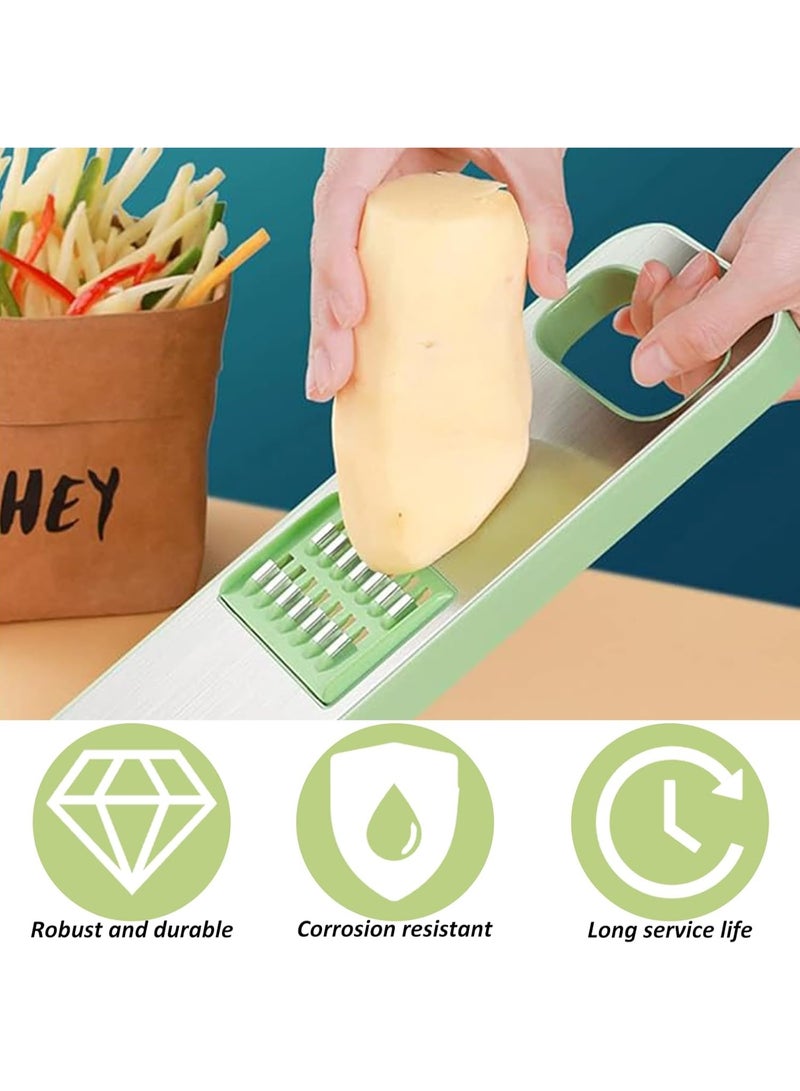 Vegetable Slicer, Multi-function Vegetable Slicer - Multifunctional Fruit and Vegetable Slicer | Vegetable Slicer 5 in 1 Vegetable Slicer, Cheese Chopper, Vegetable Chopper - Image 5