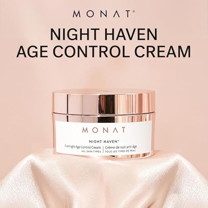 Monat Night Haven Crème – Intensive Hydrating Moisturizer for Face – Nighttime Repair Cream for Plump & Youthful Skin – Anti Aging Night Cream – Natural Night Cream with Shea Butter & Avocado Oil - Image 3