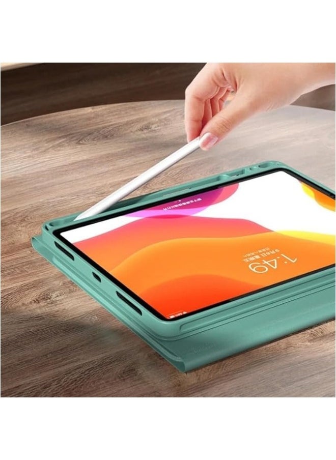 General - Keyboard Case Compatible with iPad Pro 11 inch with Pen Holder, Keyboard with Touchpad + Mouse,PU Stand Cover for Tablet - Image 1