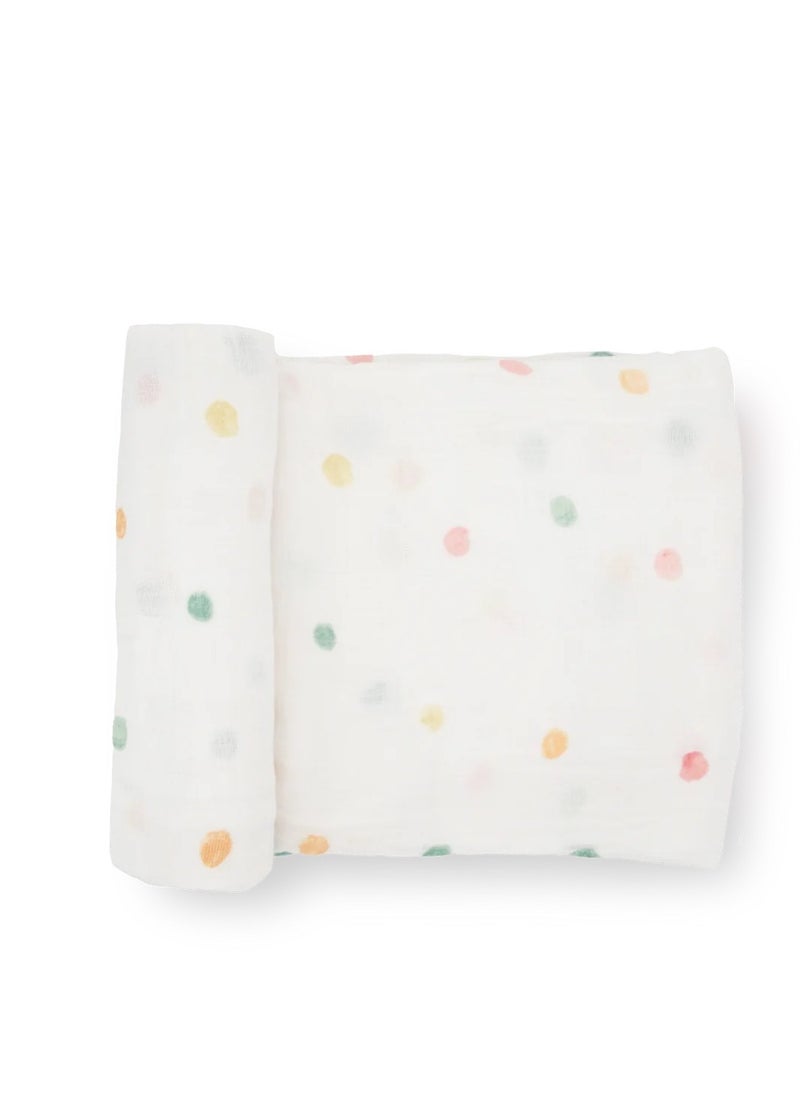 Cotton Muslin Swaddle Single Party Dots - pzsku/Z58BF9B46643DC8752A37Z/45/_/1704436946/99aa7a08-83c4-4ea1-a7df-879171586db6