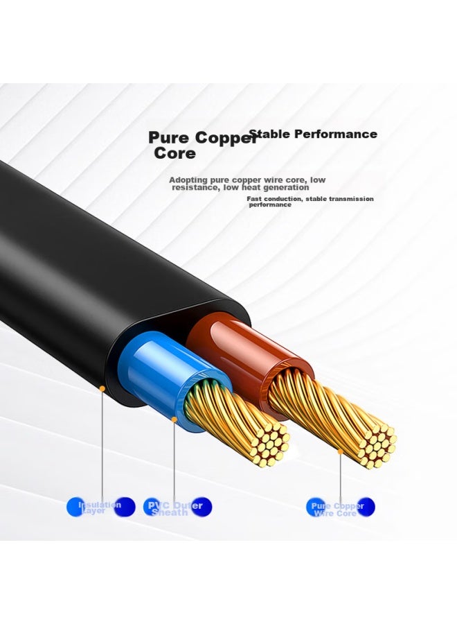 Mryc 12v1a Power Adapter Compatible With Set-top Box, Fiber Optic Modem, Router, Monitor, Surveillance Camera, Hard Drive Enclosure Converter Dc Round Hole Charging Cable 5.5*2.5/2.1 - Image 4