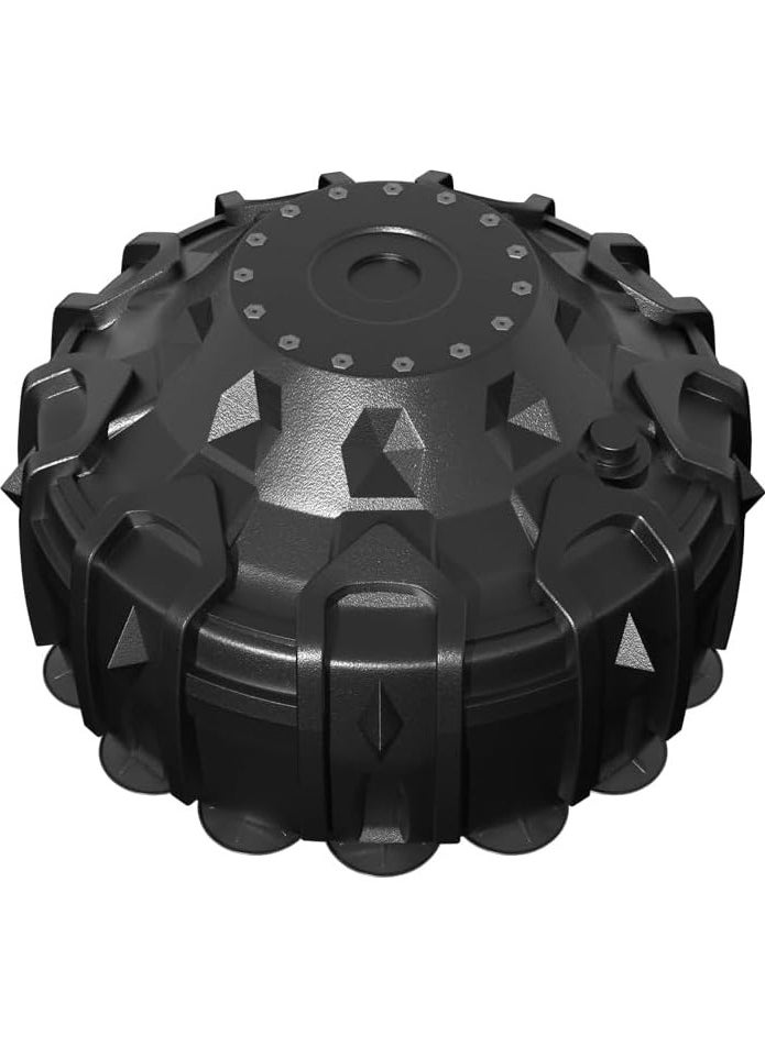 COMMANDO Black Punching Bag with Water/Sand Fillable Base for Maximum Stability  - Image 3