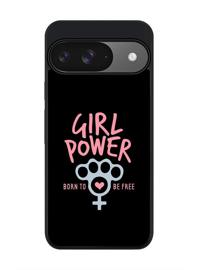 Stylizedd For Google Pixel 9 Case,Slim fit Camera Protection, Shockproof Thin Phone cover - Girl Power - Image 1