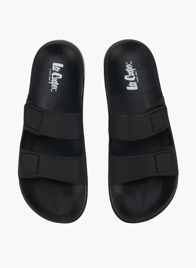 Lee Cooper Men Logo Print Slides