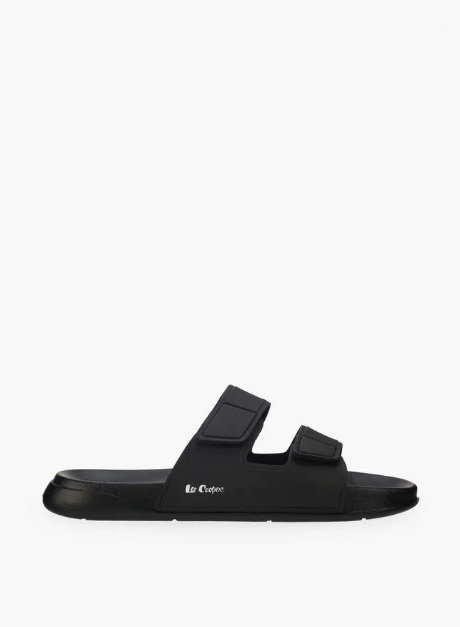 Lee Cooper Men Logo Print Slides