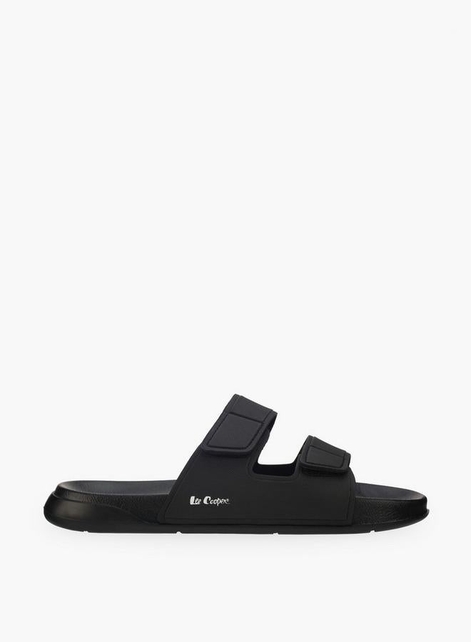 Lee Cooper Men Logo Print Slides - Image 1