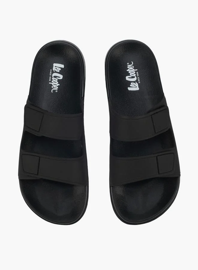 Lee Cooper Men Logo Print Slides