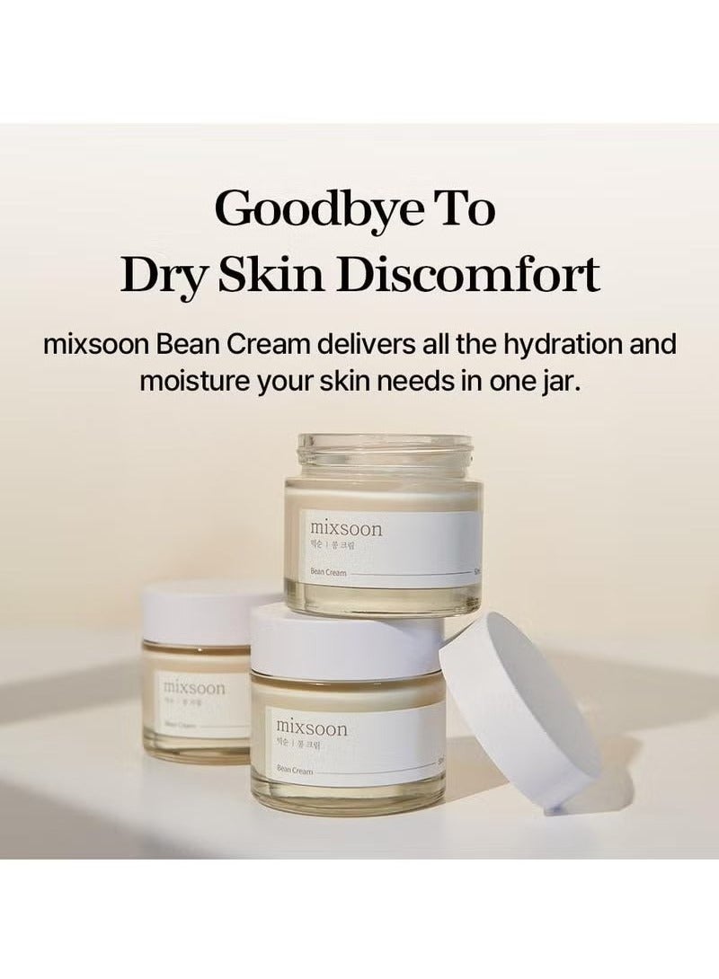 mixsoon Bean Cream - Intensive Moisture Face Cream For Smooth, Nourished Skin, Pore & Sebum Care - Korean Skincare For Glass Skin - Non-stick (1.69 fl.oz / 50ml)  - Image 4