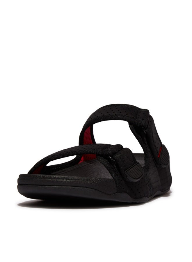 FitFlop 049-722 Fitflop Mens Gogh Moc Water Resistant GE1-A23 Black / Orange - Image 4