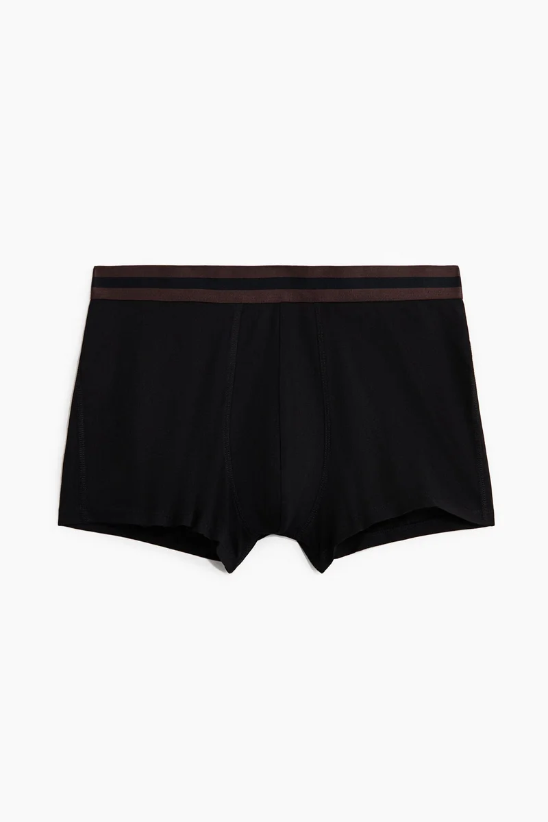 اتش اند ام سراويل من القطن قصيرة - عبوة من 10 قطع