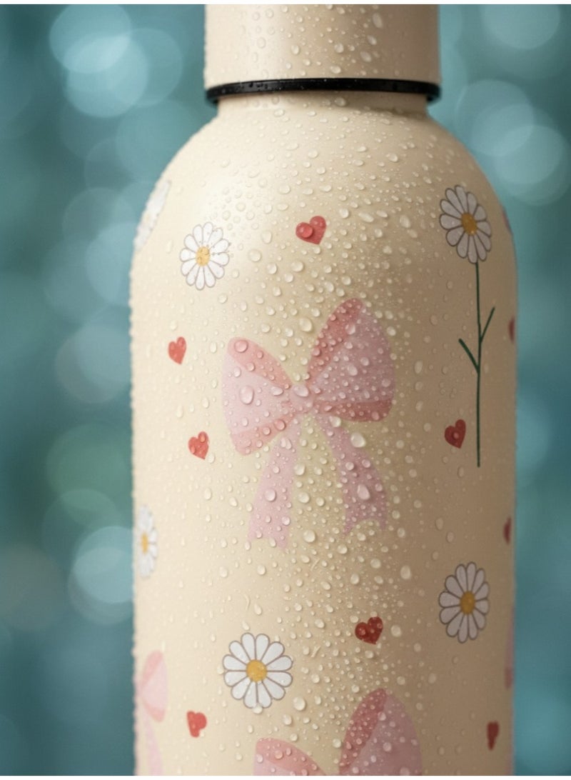 زوبا زجاجة مياه حرارية ترمس حراري مزدوجة العزل من فولاذ مقاوم الصدأ سعة 500   مللي مشروبات بارد ومشروبات ساخنة ترمس حراري رياضي مانع للتسرب - Image 2