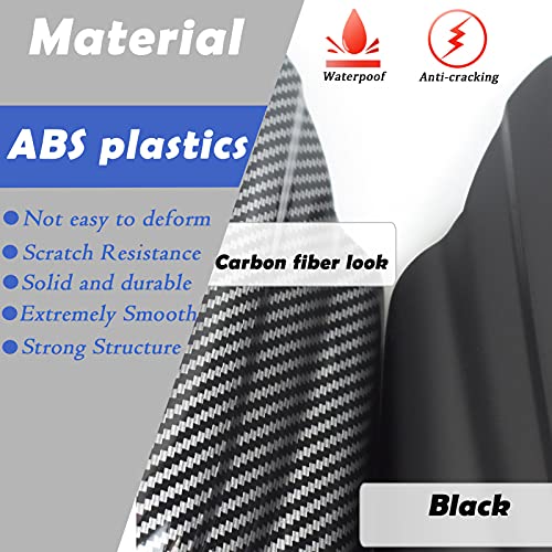 Midimttop Motorcycle for Ver-sys 650 KLE 650 Rear Splash Guard Hugger Fender Cover Mudguard Mudflap Mud Flap For Ve-rsys 650 KLE650 2007-2024 (Black) - Image 3