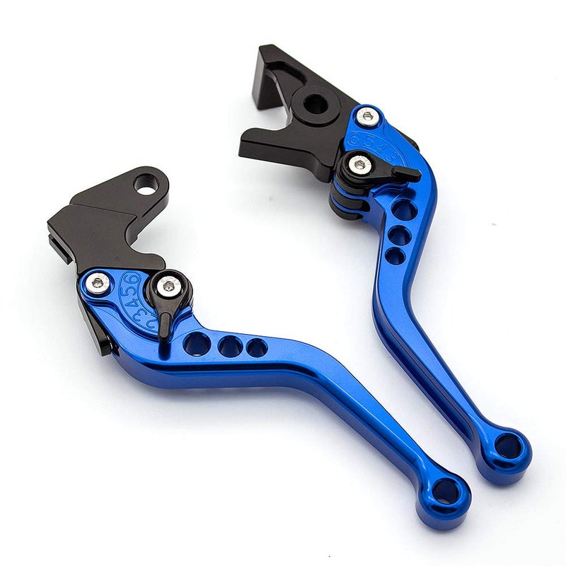 NICEDOLL CNC ATV Clutch Brake Levers Compatible with YFM700 Raptor 700R 20082022 YFZ450 YFZ450R YFZ450X 20082020 YFM250 Raptor 20082013 Raptor 125 YFM125R 20112013 Short Adjustable