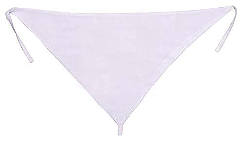 TEDDYIFY Baby'S Cotton Cloth Diapers/Langot Washable And Reusable Nappies (Cotton White, Triangle), Set of 12 - Image 5