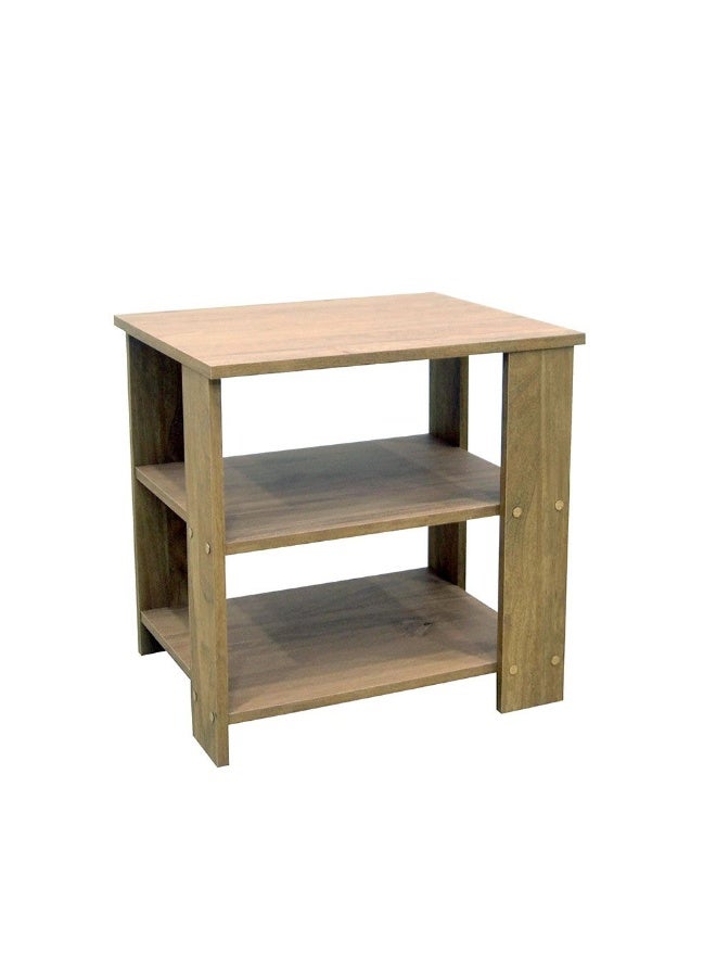 DANUBE HOME Athens End Table Modern And Elegant Side Table For Living Room Stylish Accent Table Compact Design Durable And Versatile Home DÃ©cor For Any Space - Light Oak - Image 3