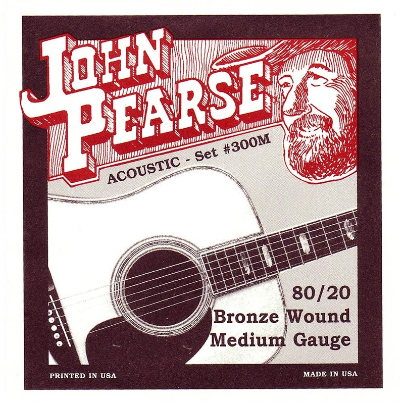 John Pearse 300M 80/20 Bronze Acoustic Guitar Strings (Standard) - Image 4