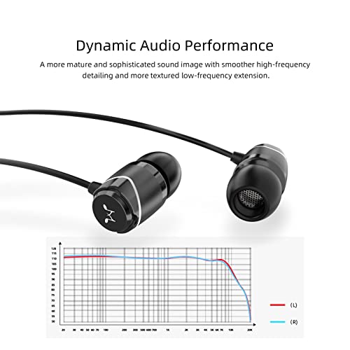 SoundMAGIC E11D USB-C in-Ear Stereo Headphones with 10mm Drivers, Metal Housing, L-Shaped Plug, in-Line Controller, HiFi Sound,Black - Image 4