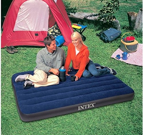 Intex Premium Single Inflatable Air Bed ?64756|Polyvinyl Chloride (PVC),Multicolour - Image 2