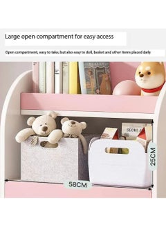 CityRiya-Long Kids Wardrobe, Kids Dress Up Storage, Children Closet Cabinet Storage Organizer, Kids Armoire Dresser Organizer, Girls Boys Clothes Storage Cabinet, Kids Costume Closet Wardrobe White  - Image 3