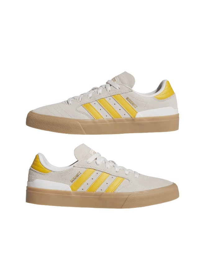 Adidas Adidas Busenitz Vulc Ii White Skateboarding Shoes For Men 3.5  - Image 1