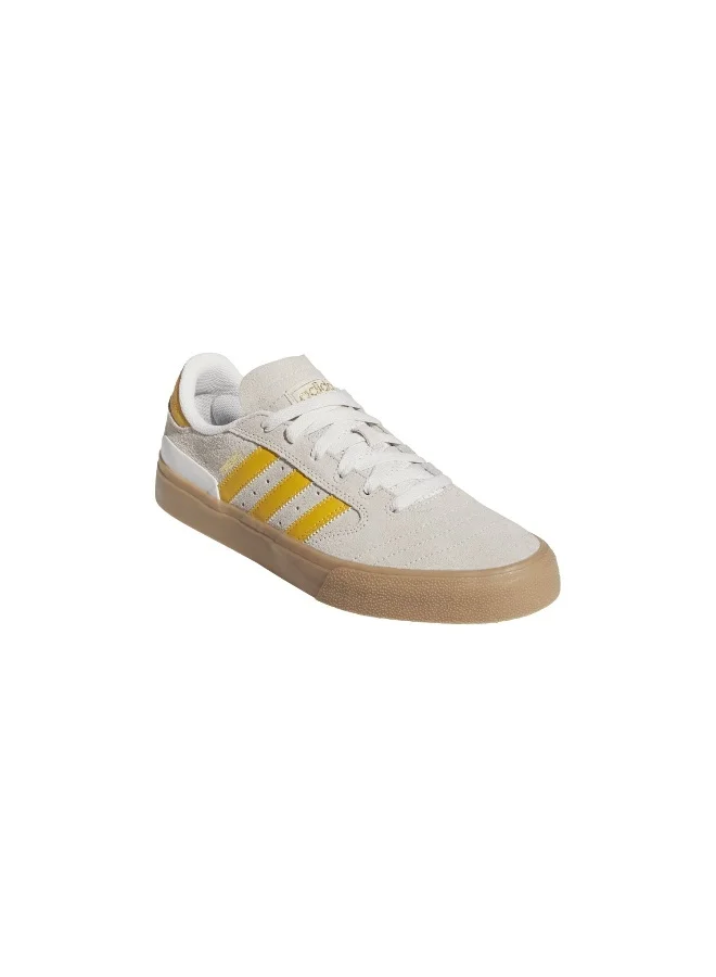 adidas Originals Busenitz Vulc Ii White Skateboarding Shoes For Men 3.5