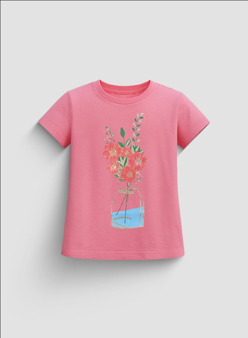 Y&CO Flower Vase T-Shirt - Image 1