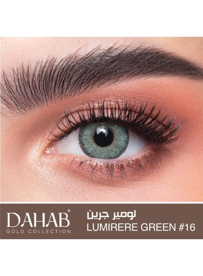 Dahab Daily Lenses Lumirere Green #16 - Image 1