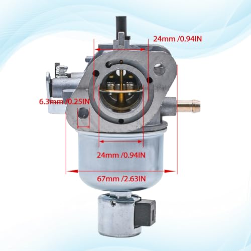 JDLLONG 15003-7081 Carburetor For Kawasaki FH580V FH541V 4 Cycle 19Hp Engines C7082 15004-7056 15003-7102 15003-7086 with Fuel Pump Air Filter - Image 2