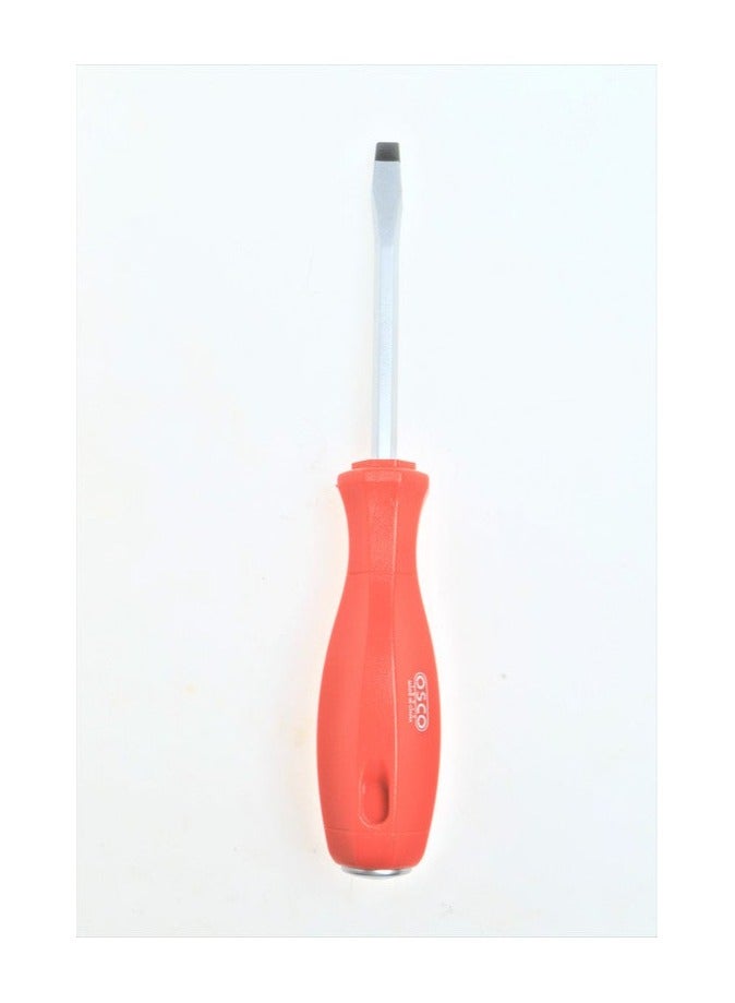 OSCO-TOOLS Osco 10-Inch Slotted Striking Screwdriver – Professional CR-V Flat Head Screwdriver with Hardened Steel Shaft and Impact-Resistant Handle for Heavy-Duty Repair and Maintenance - Image 3